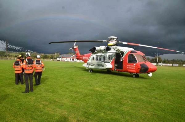 Castletownbere Coastguard Shannon Helicopter